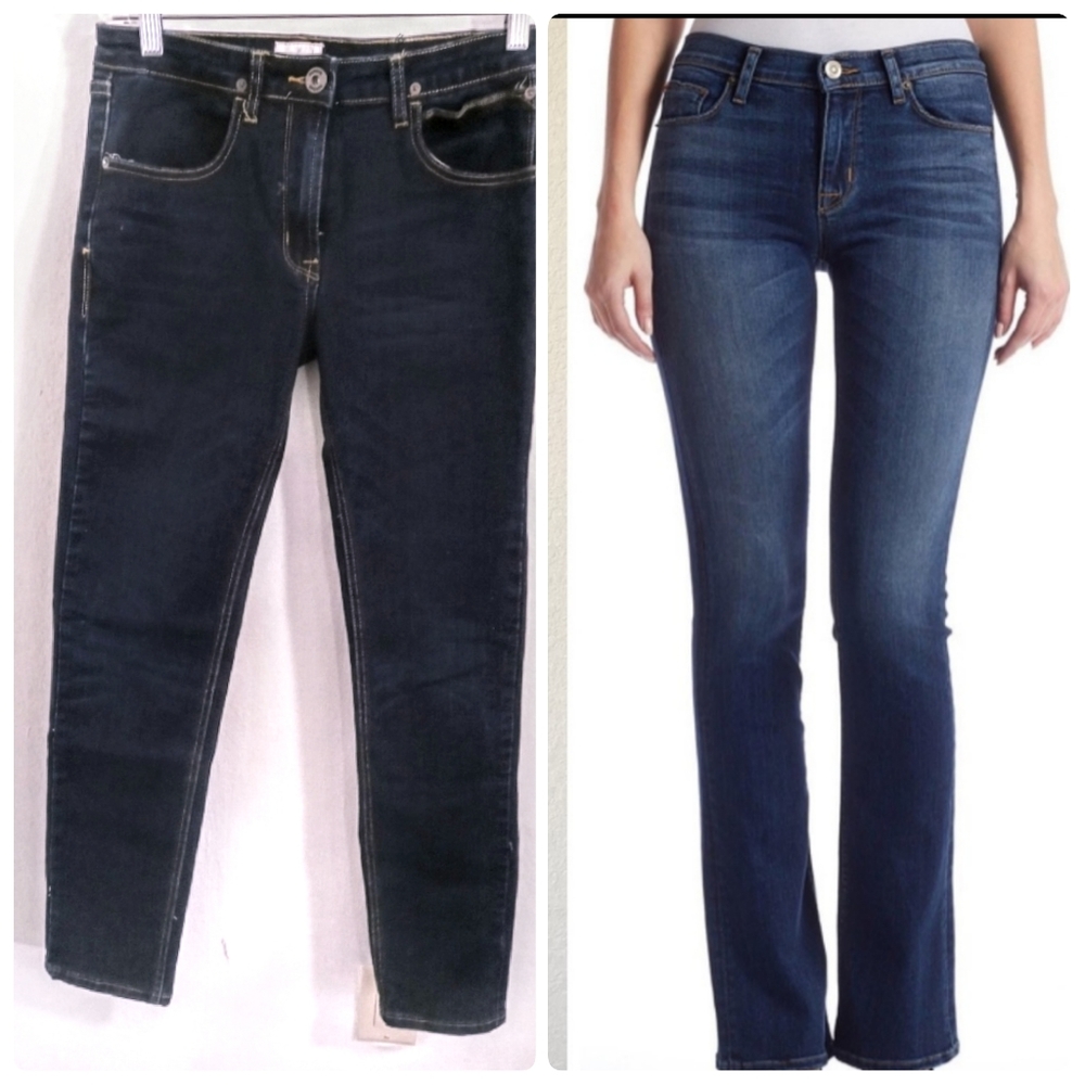 HUDSON Tapered Leg Ankle Jeans  WOMEN'S SIZE 25 GIRL'S SIZE 16
